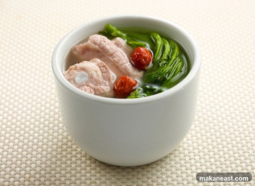 Pork Rib and Vegetable Soup