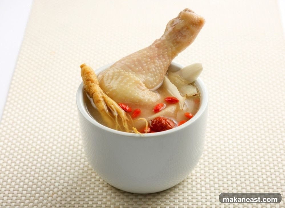 Ginseng Chicken Soup
