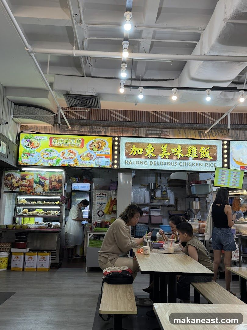Food Stall with Diners