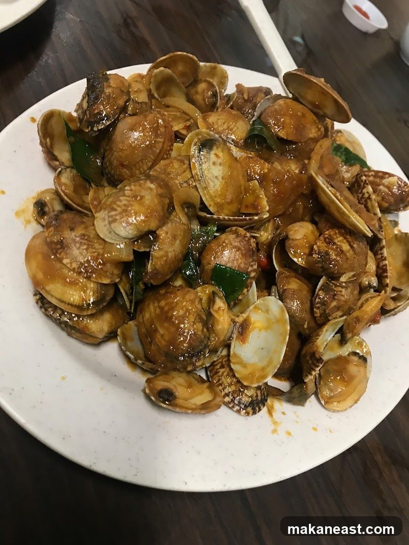 Stir-fried Clams
