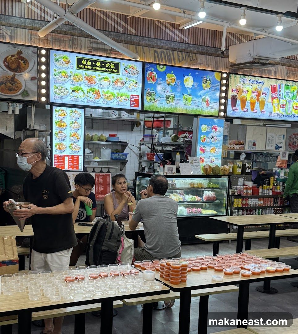Food Stall with Menu Displays