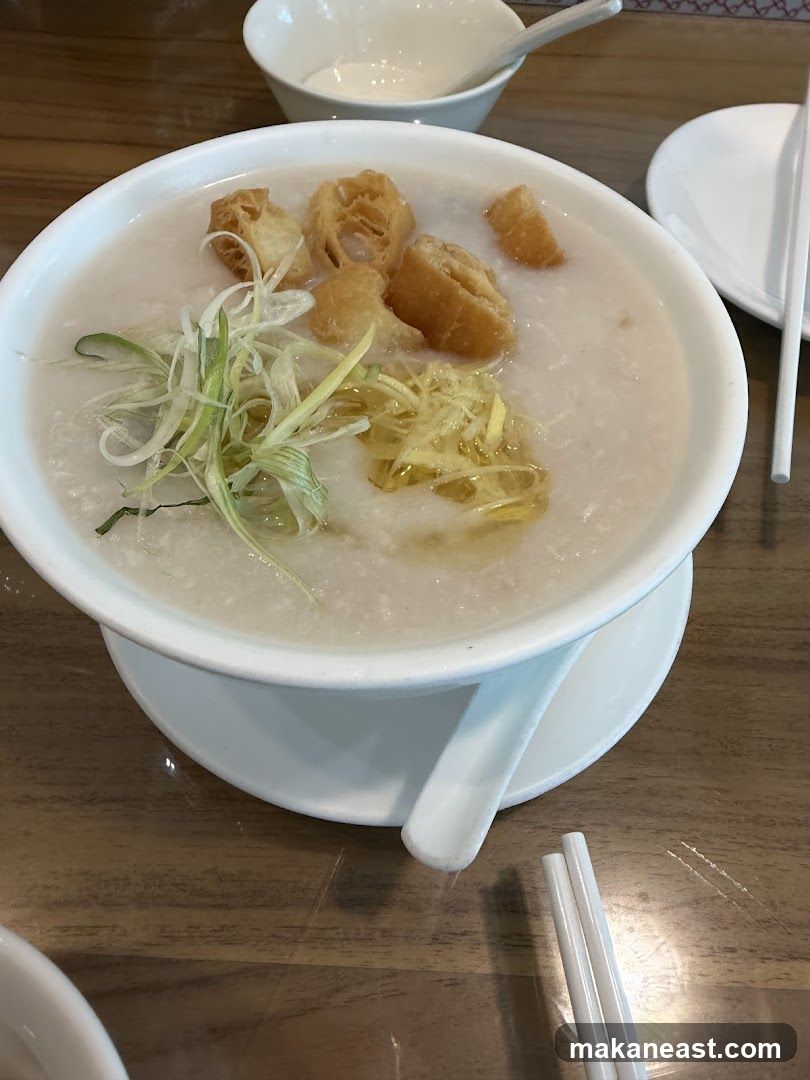 Congee with Fried Dough Sticks