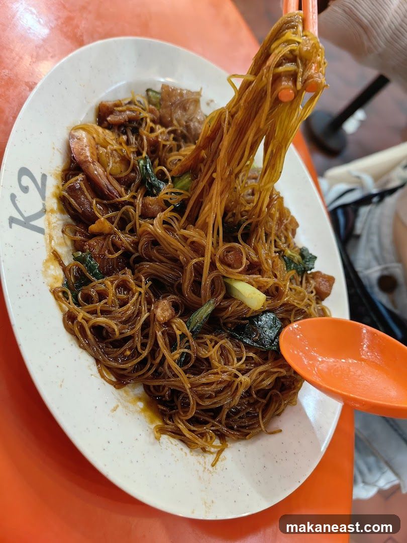 Noodles with Shrimp and Vegetables