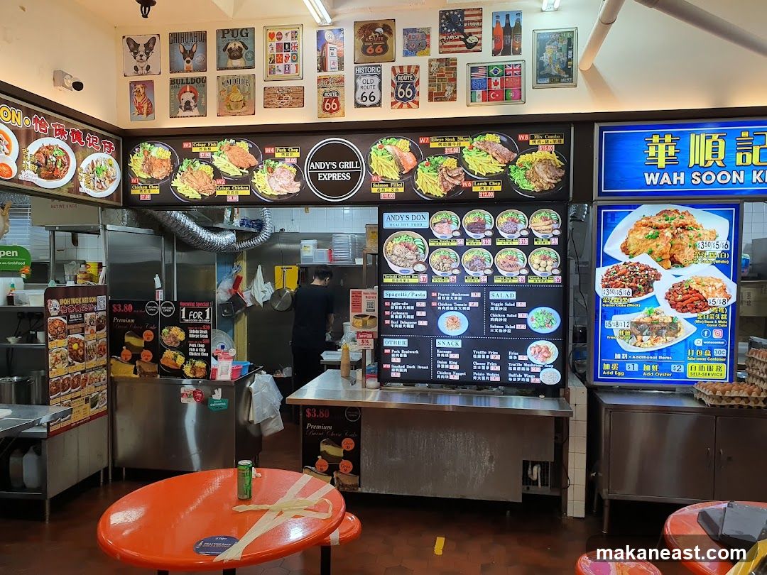 Andy's Grill Express and Wah Soon Ki Food Stalls