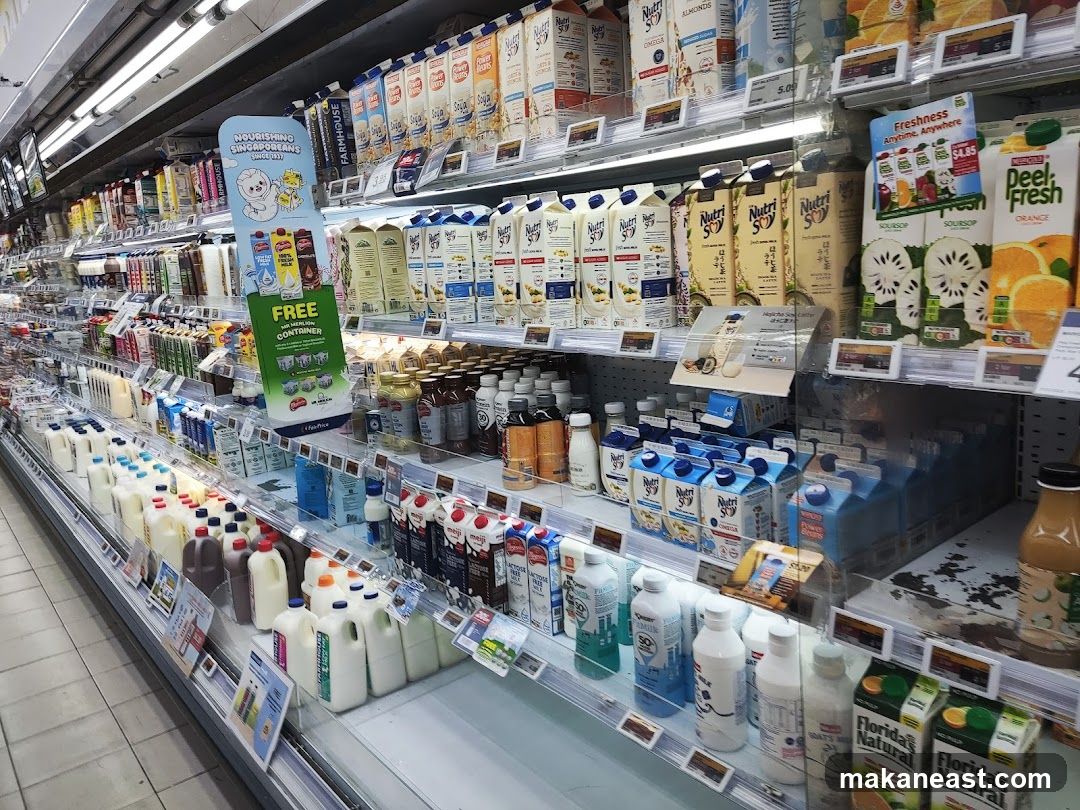 Dairy and Juice Aisle