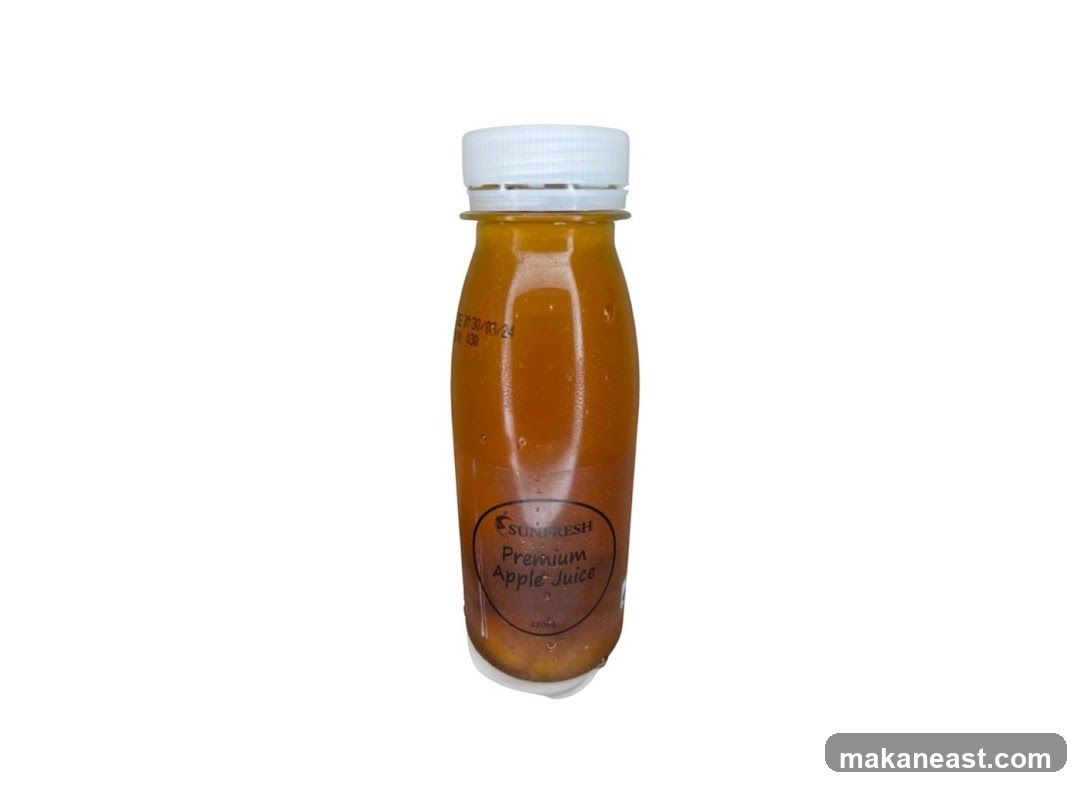 Bottle of Apple Juice