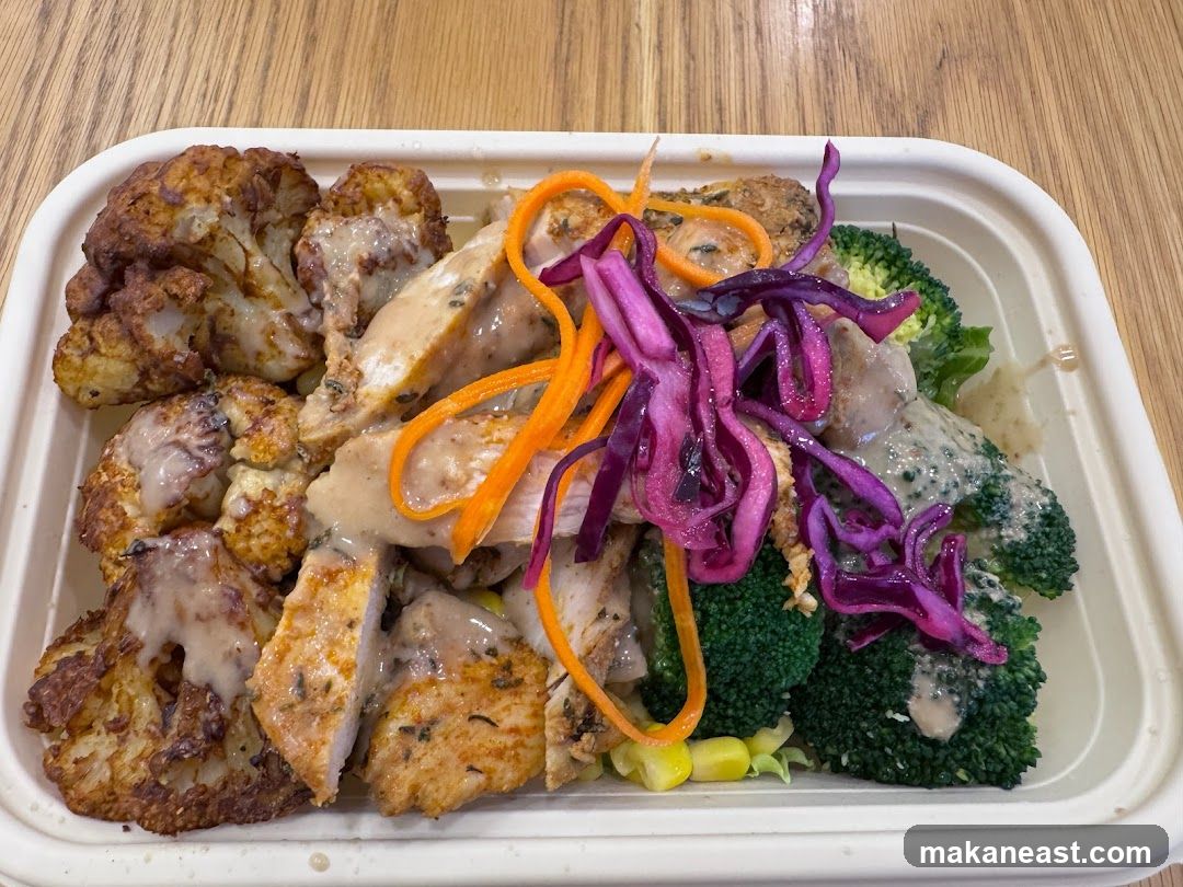 Chicken and Vegetable Bowl