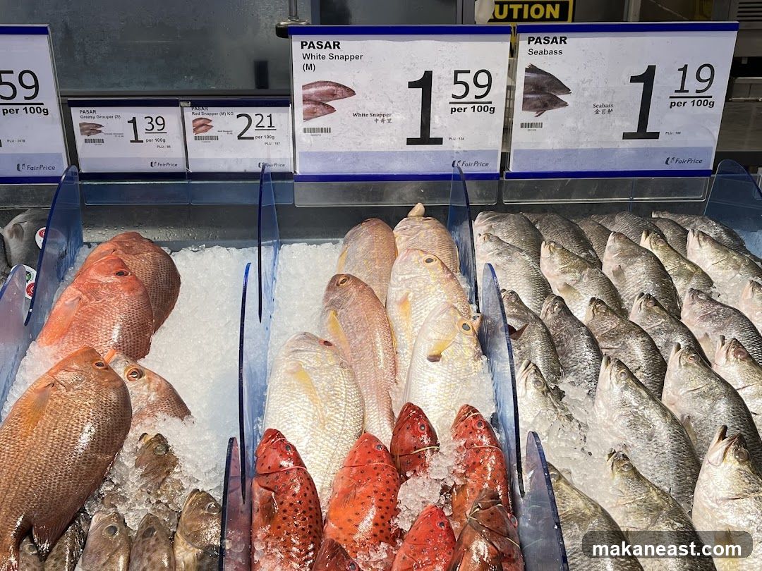 Fresh Fish Display
