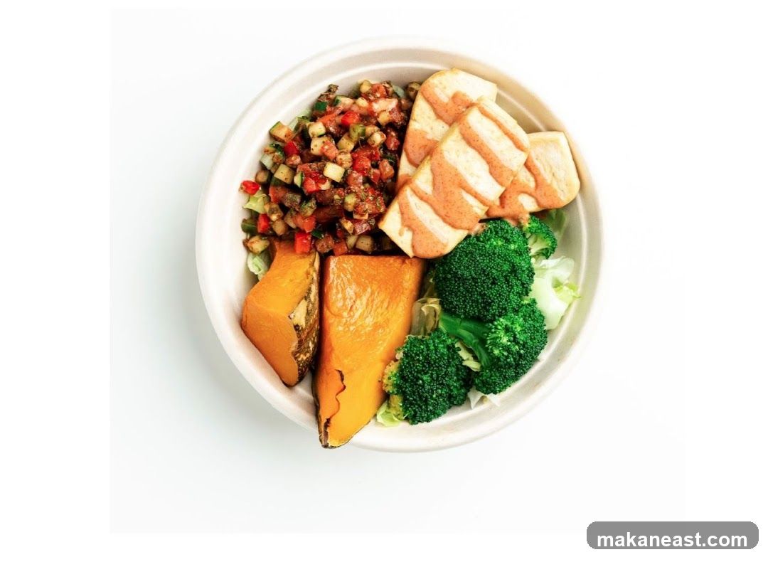 Tofu and Vegetable Bowl