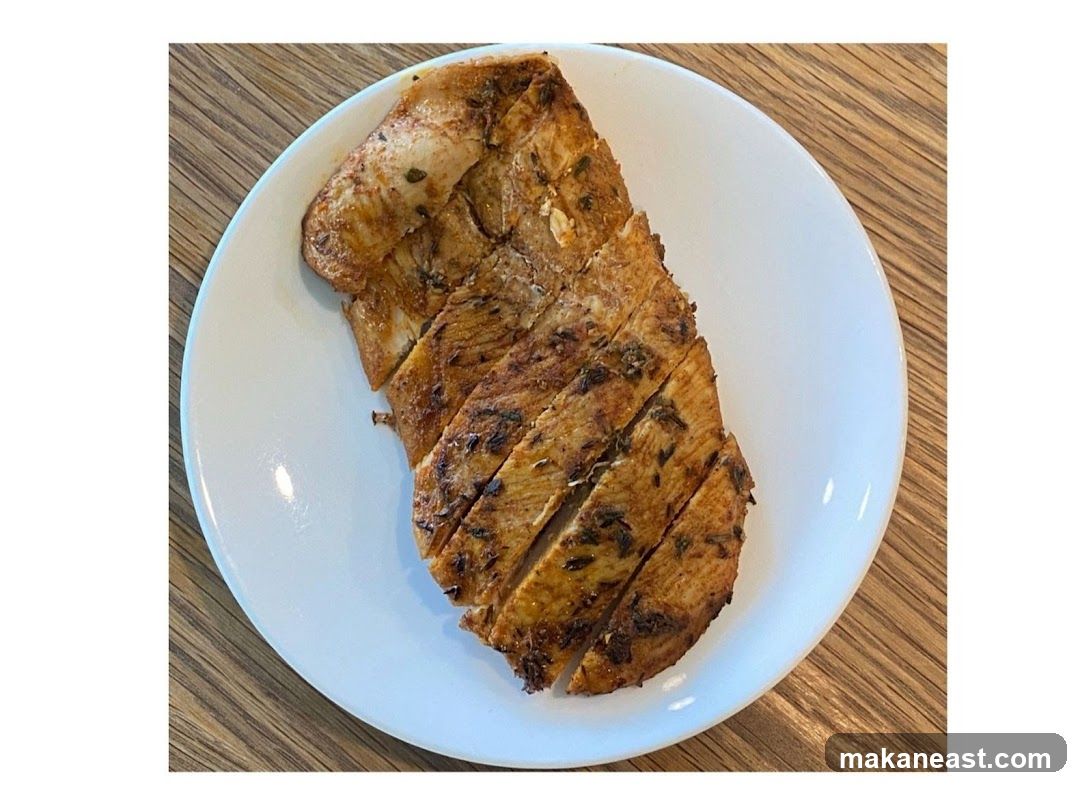 Sliced Chicken Breast