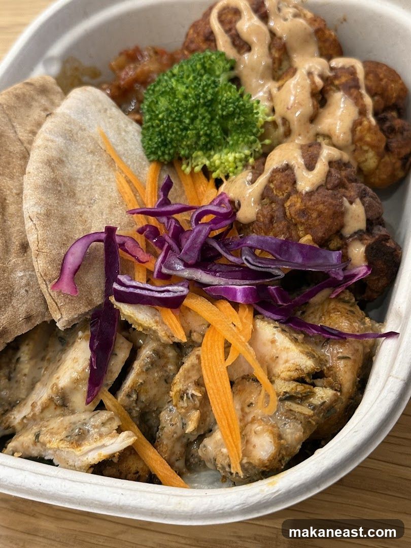 Chicken and Cauliflower Bowl