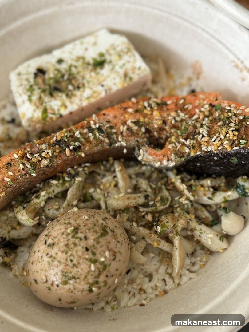 Salmon and Rice Bowl
