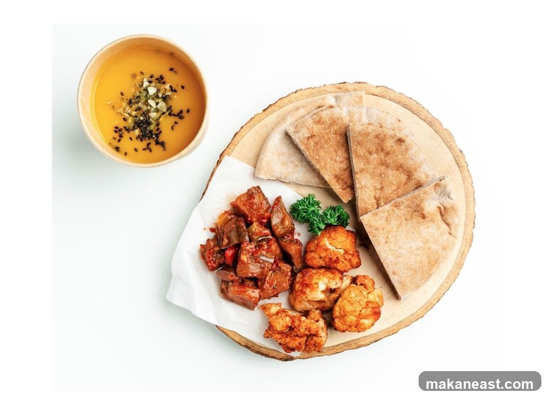 Soup and Mezze Platter