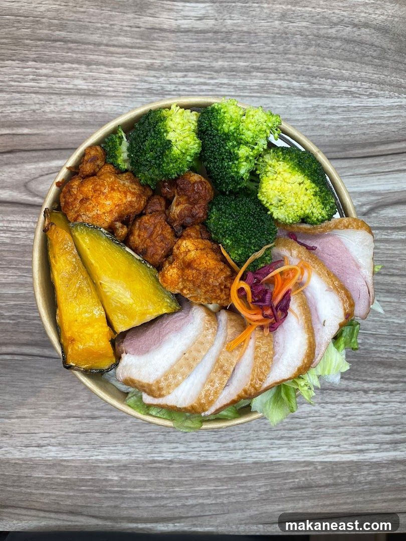 Roasted Duck Salad Bowl