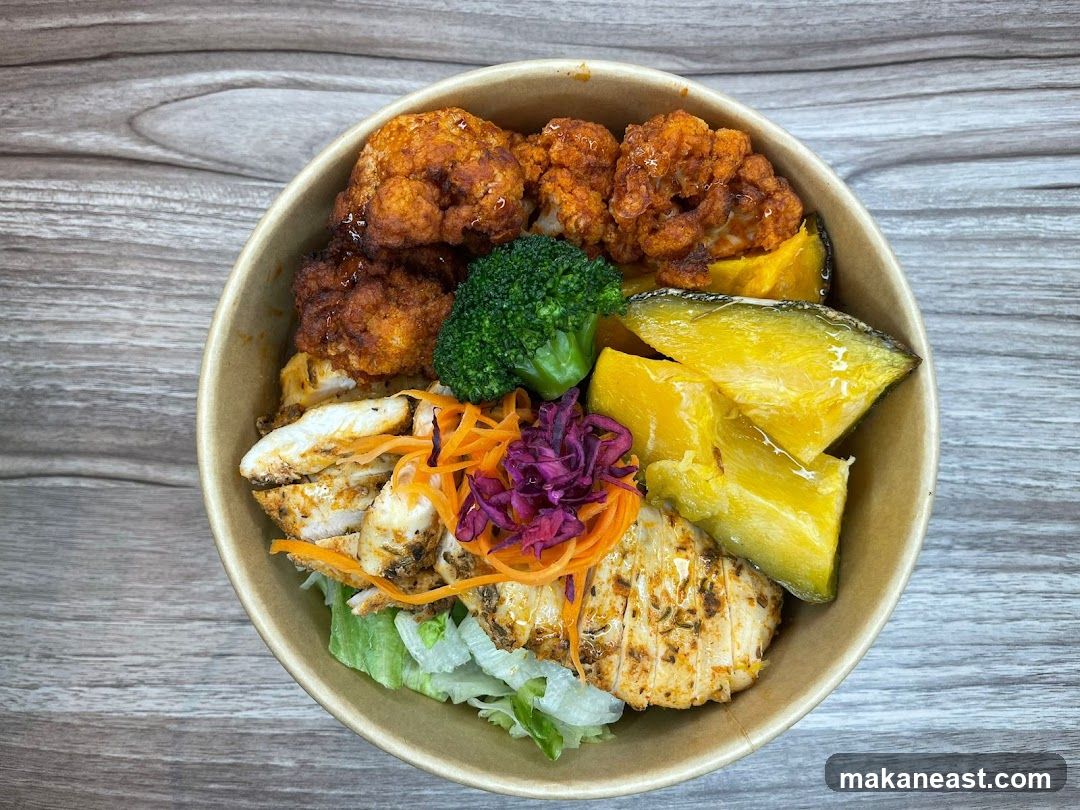Chicken and Vegetable Bowl
