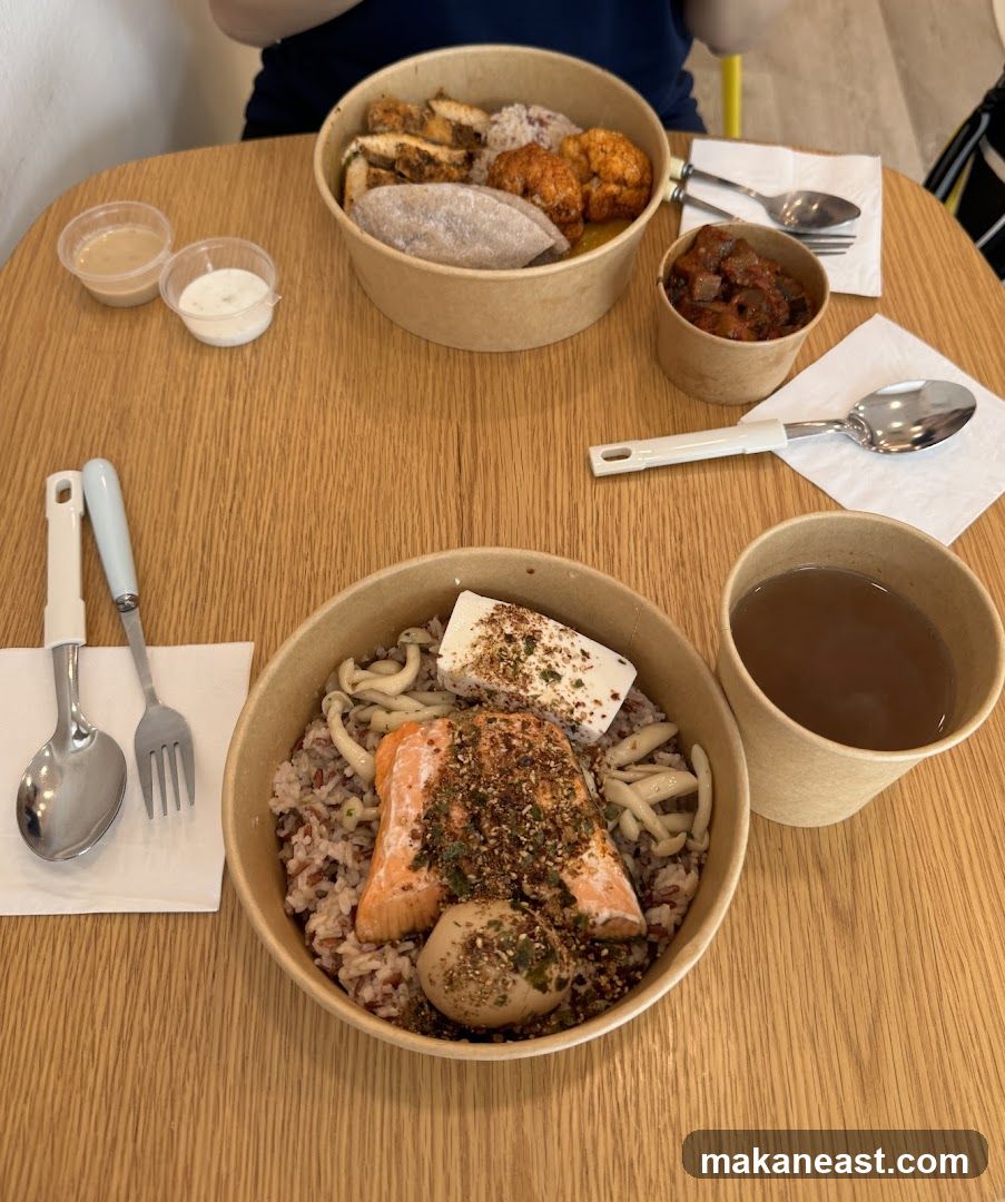 Salmon and Rice Bowl