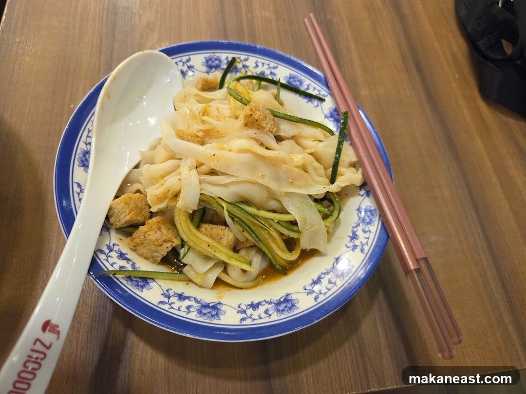 Noodles with Cucumber and Tofu