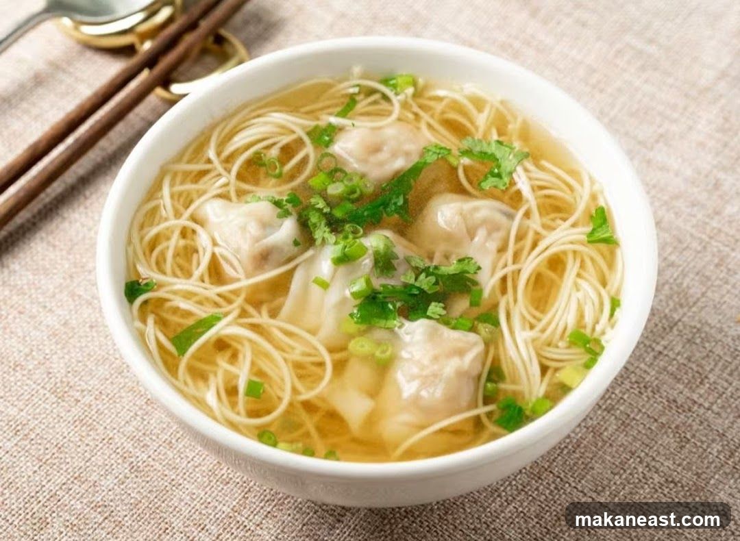 Wonton Noodle Soup
