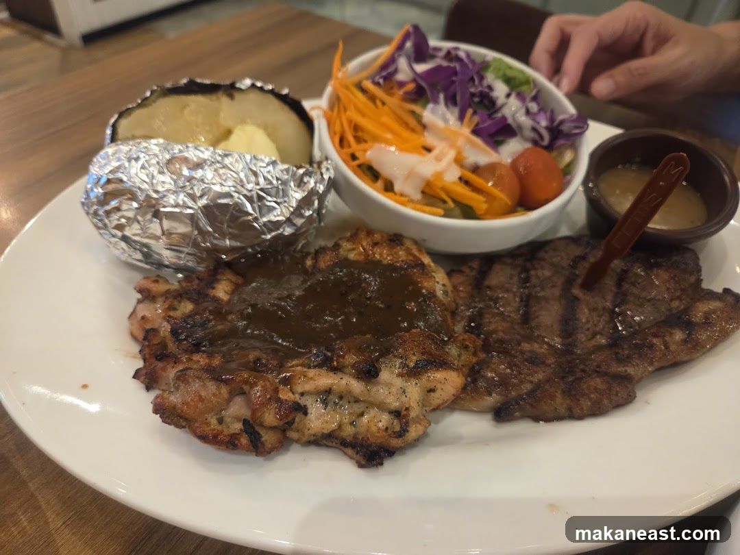 Steak and Chicken Platter