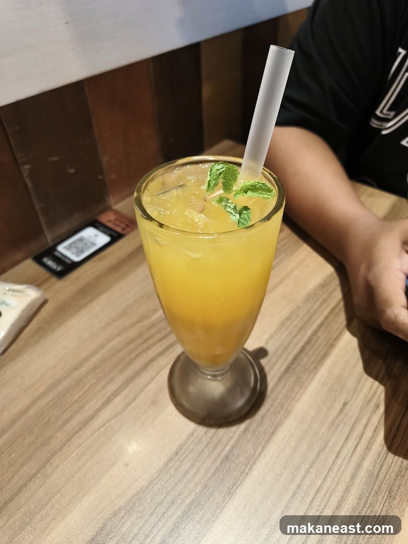 Orange Juice with Mint