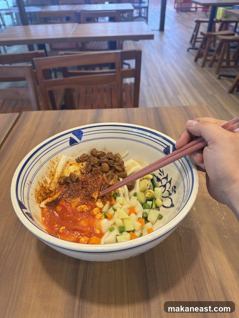 Noodles with Toppings