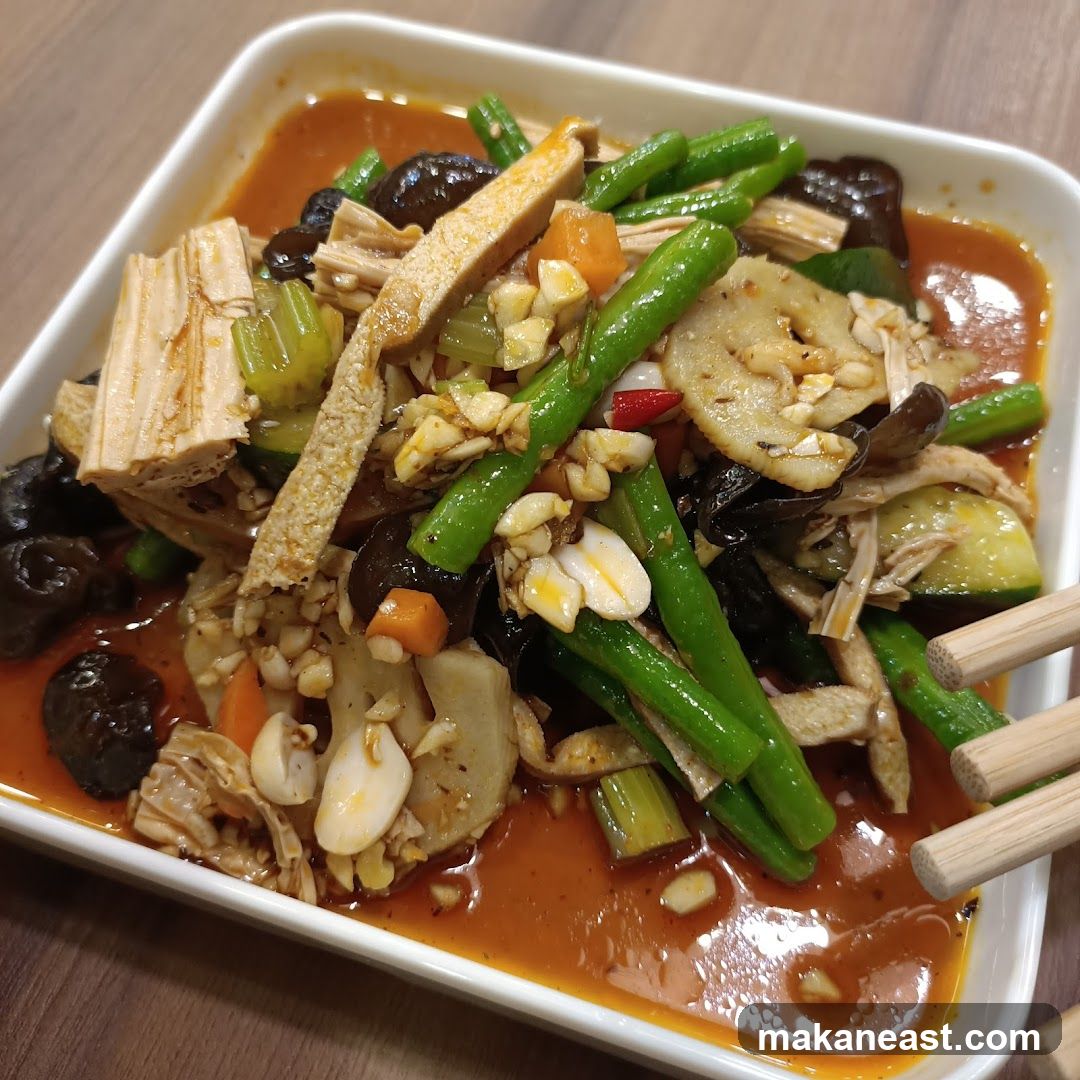 Spicy Tofu Skin Salad