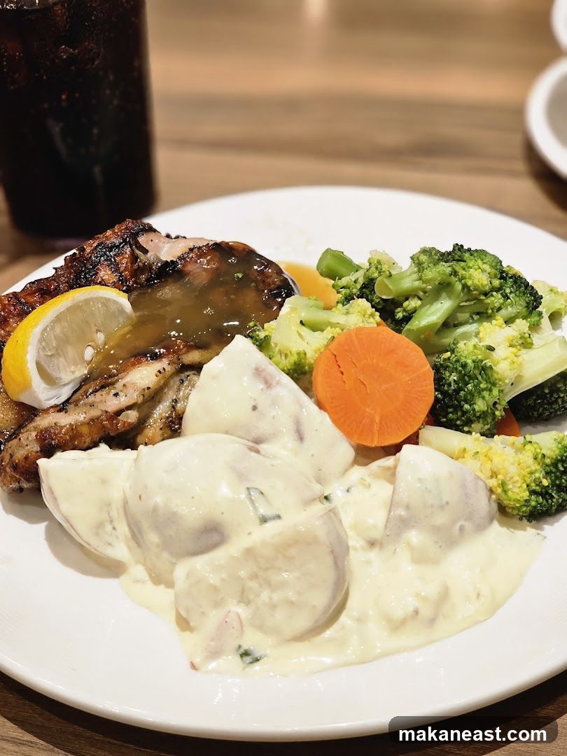 Grilled Chicken with Sides