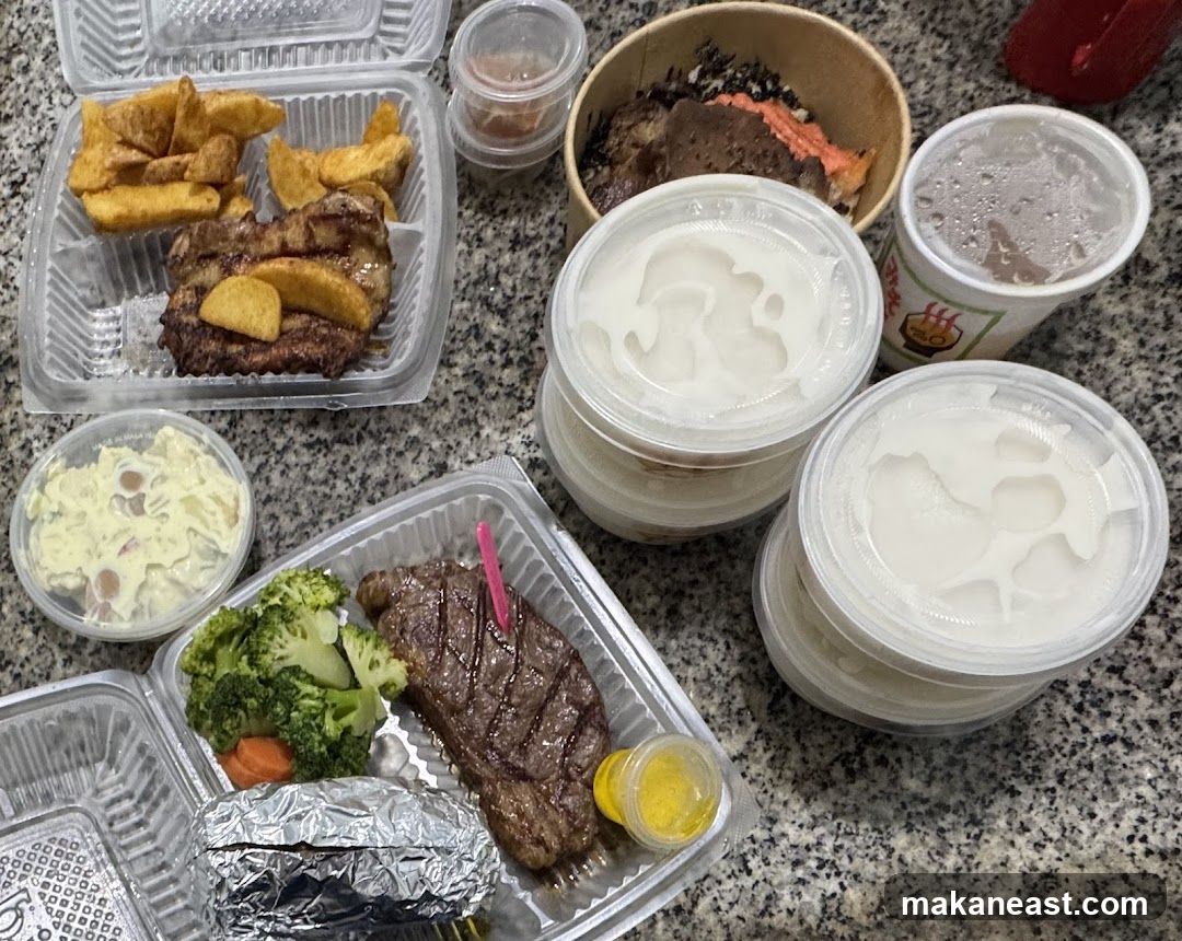 Takeout Steaks and Sides