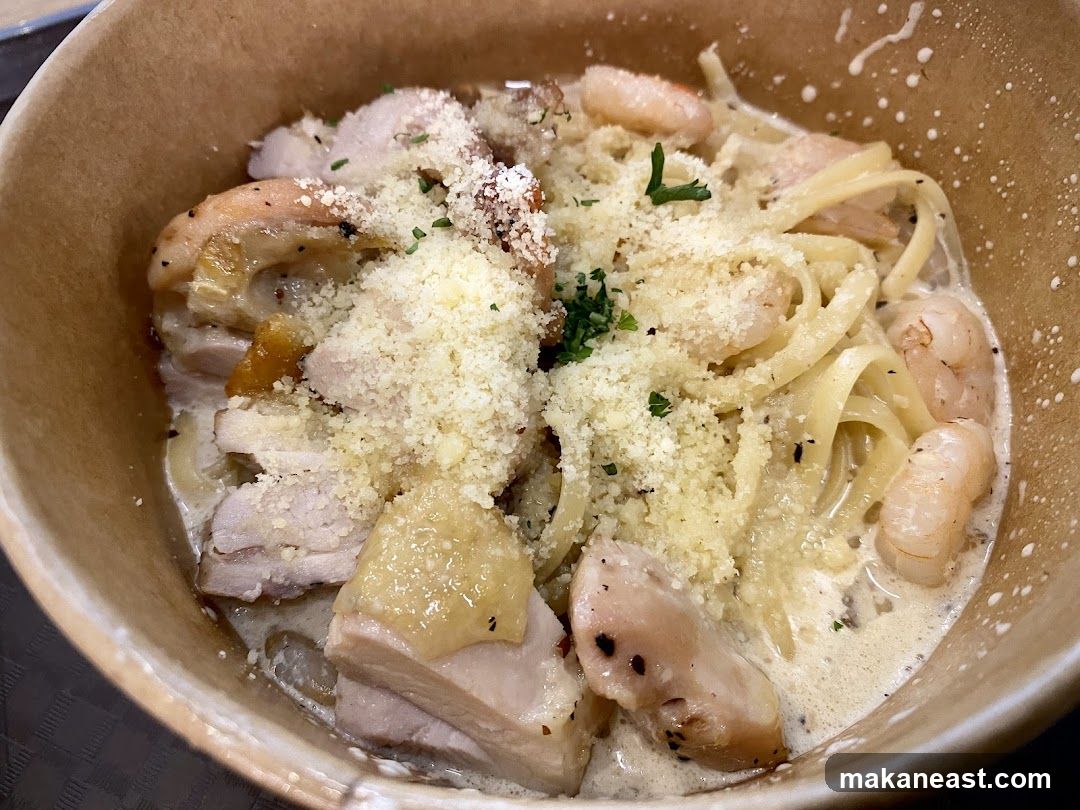 Chicken and Shrimp Pasta