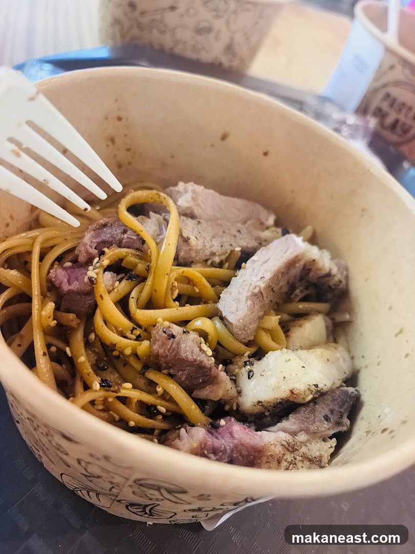 Noodles with Sliced Meat