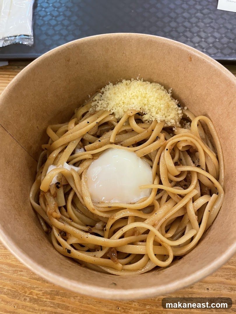 Noodles with Egg and Cheese