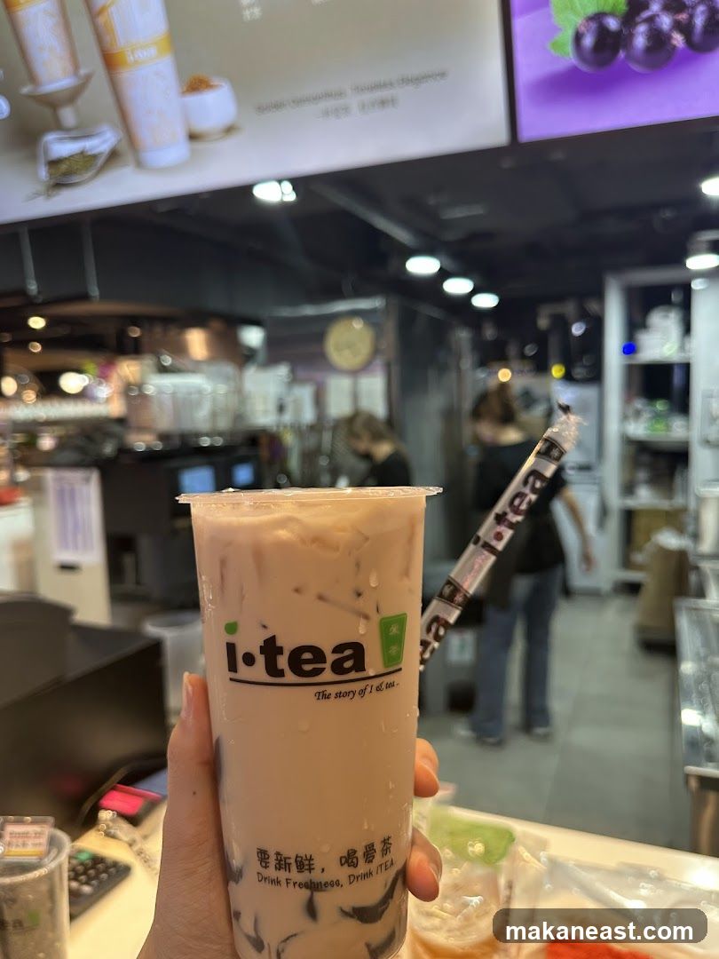 Iced Milk Tea with Jelly