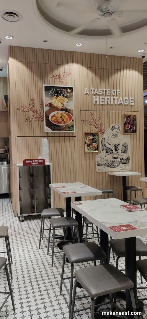 Restaurant Interior with Seating and Decor