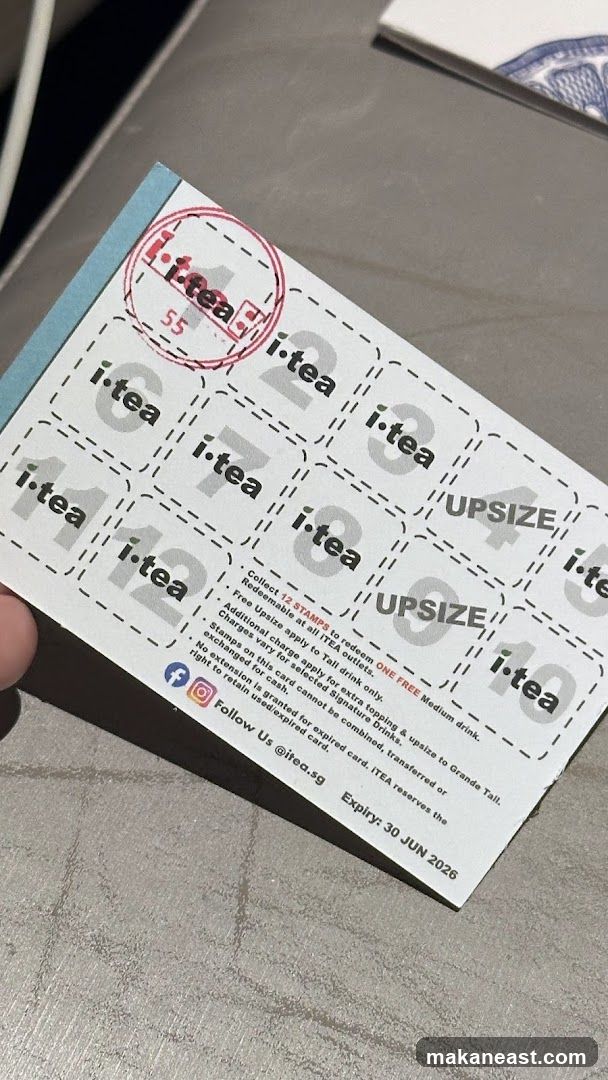 i.tea Stamp Card