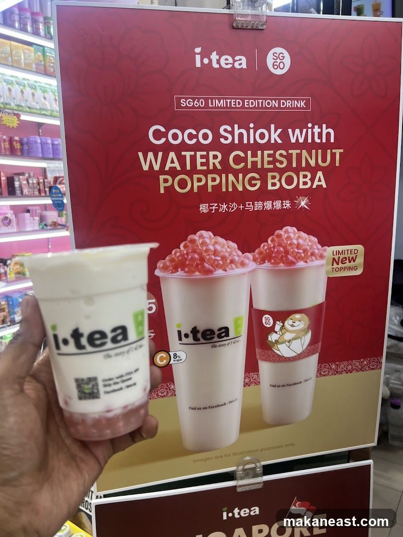 i-tea SG60 Limited Edition Drink
