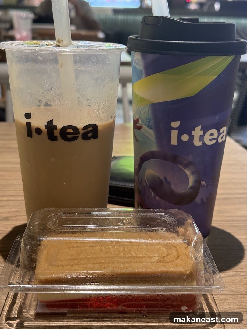Iced Beverages and Dessert