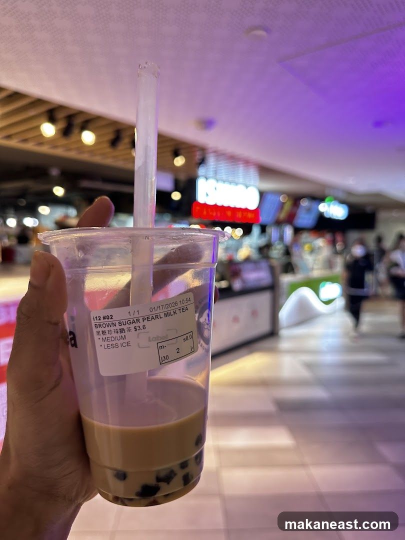 Brown Sugar Pearl Milk Tea