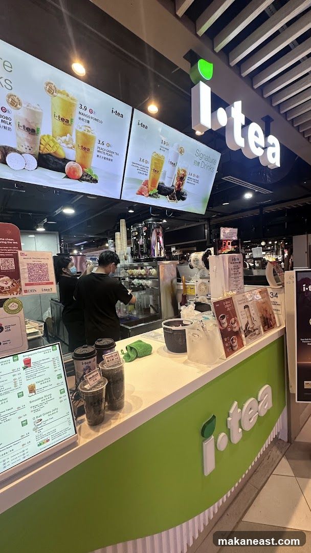 i-tea Drink Shop Counter