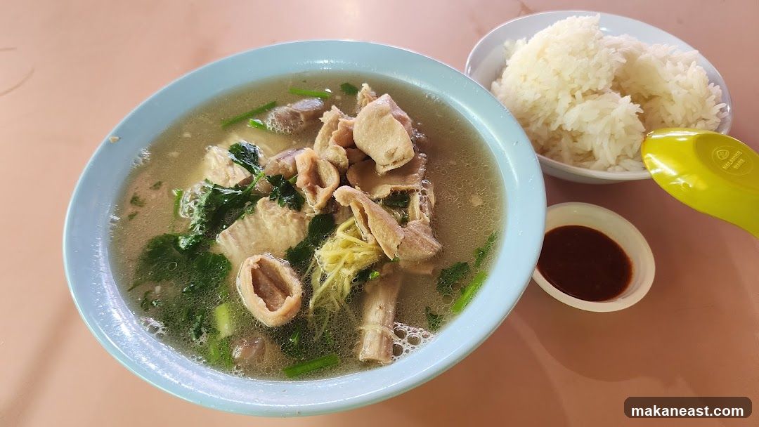 Pork Rib Soup with Rice