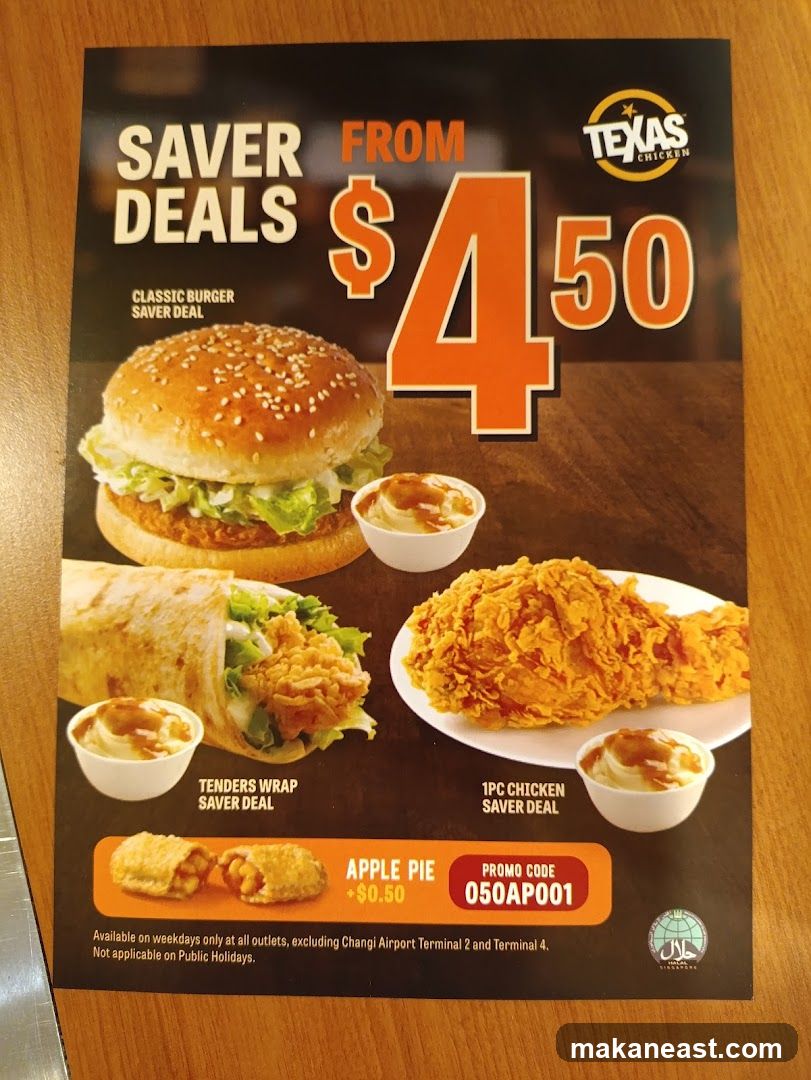 Texas Chicken Saver Deals