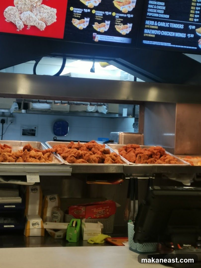 Texas Chicken Menu