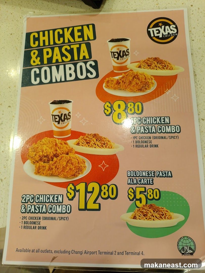 Chicken & Pasta Combos