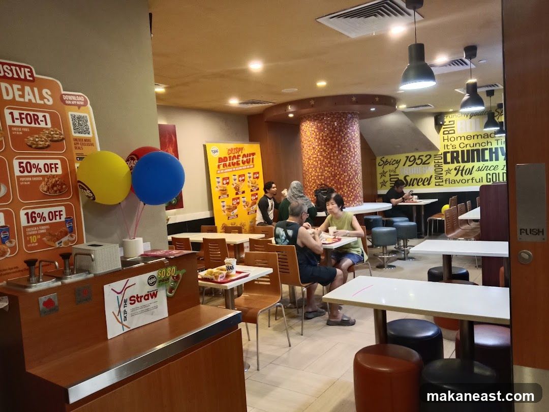 Fast Food Restaurant Interior