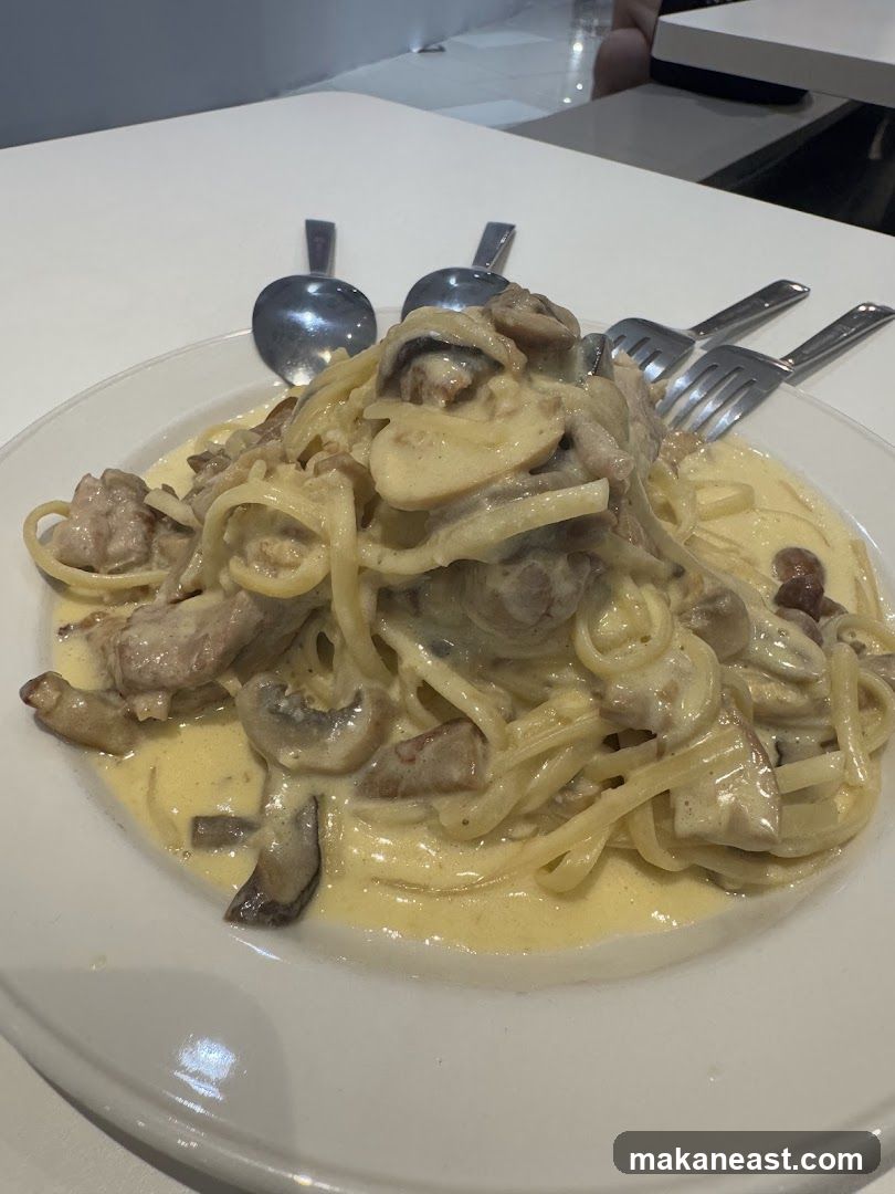 Creamy Mushroom Pasta