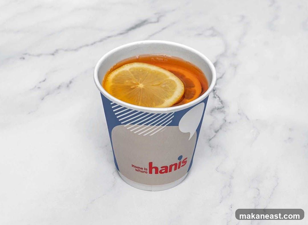 Hot Drink with Citrus Slices