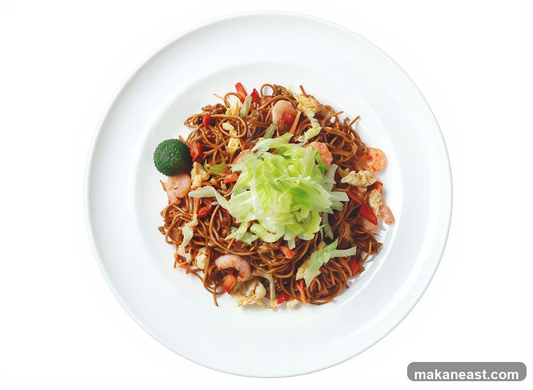 Shrimp and Vegetable Noodles
