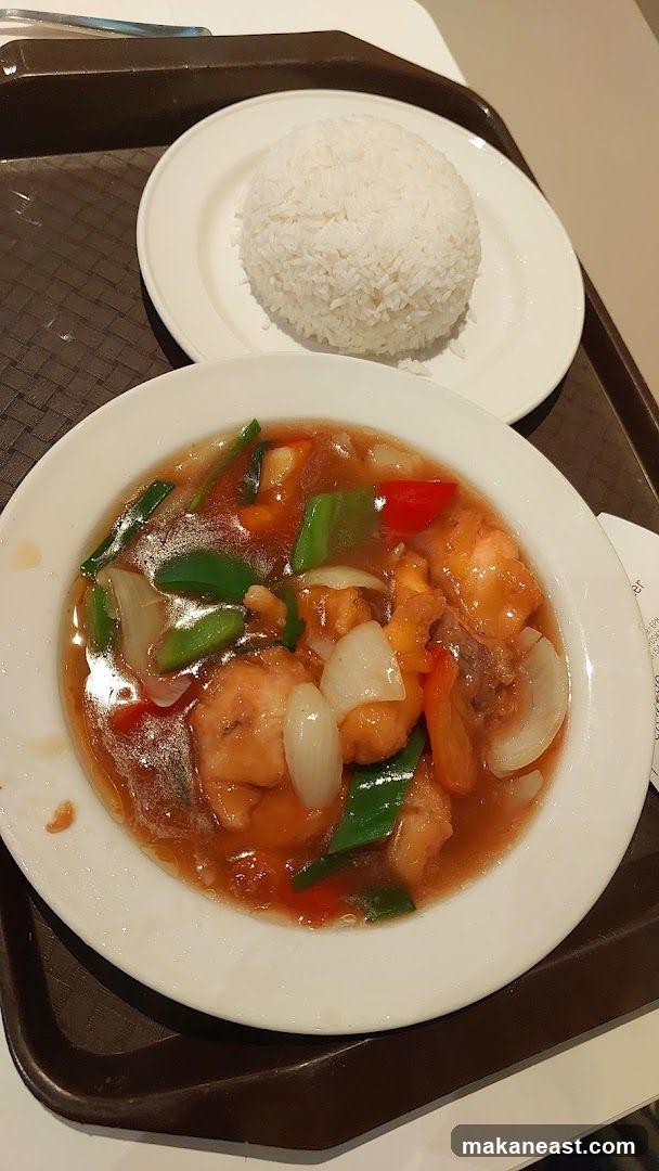 Sweet and Sour Dish with Rice