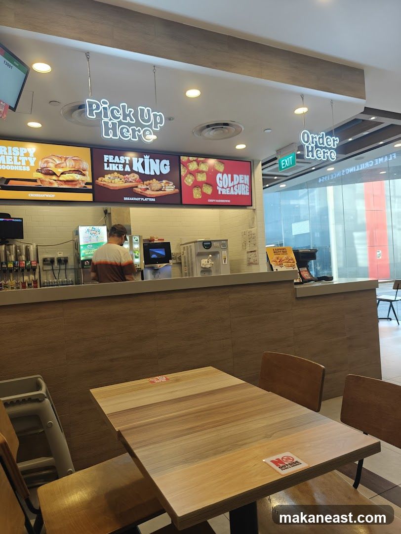 Fast Food Restaurant Interior