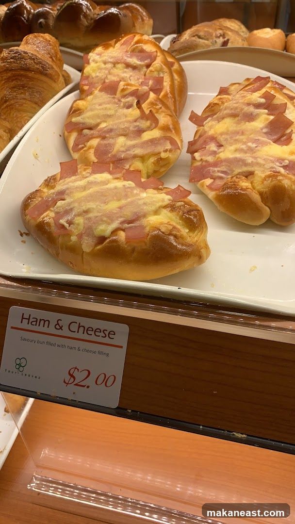 Ham & Cheese Savoury Bun