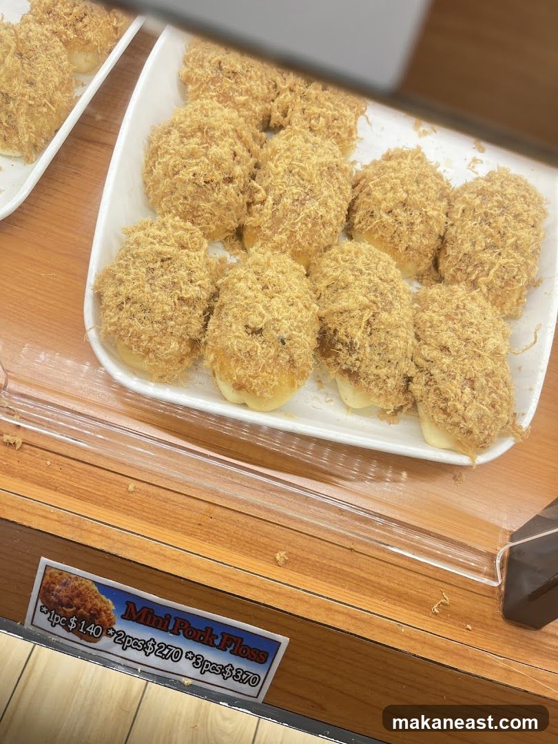 Mini Pork Floss Buns